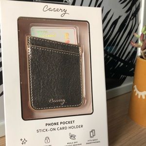 Rose Gold Phone Pocket From The Casery